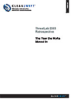 ThreatLab 2003 Retrospective - The Year the Mafia Moved In